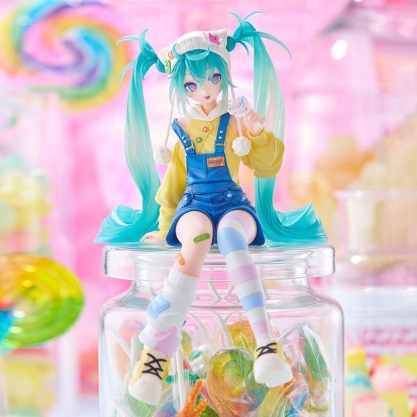 Фигурка FuRyu Noodle Stopper Хацунэ Мику Лолипоп Vocaloid Hatsune Miku Lollipop 15 см FR NS LP 15 FR NS LP 15 фото