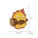 Значок Кальцифер Ходячий Замок Хаула Calcifer Howls Moving Castle CH Z HMC 02 CH Z HMC 02 фото 2