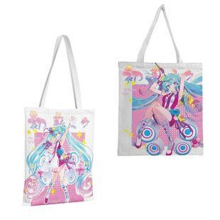 Шоппер эко-сумка Вокалоид Хацуне Мику Vocaloid Hatsune Miku 36 х 39 см двухсторонний 2863950369 фото