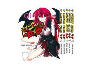 Комплект Старшая школа DxD High School DxD. Томы 1&ndash;5. BP HSDDSET 01 BP HSDDSET 01 фото