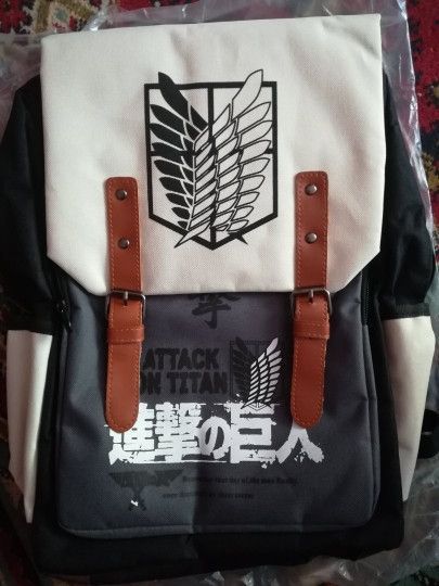 Рюкзак Атака титанов Attack on Titan с символикой Легиона разведки АТ22.06 АТ22.06 фото
