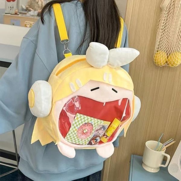 Сумка-рюкзак Вокалоїд Рін Кагаміне Vocaloid Rin Kagamine 22х24 см 2998371980 фото