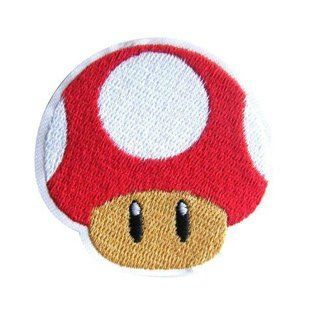 Нашивка текстильна з принтом Гриб Марі Mario 6*6 см 2904549939 фото