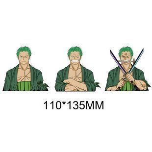 Голографическая наклейка Ван Пис Зоро One Piece Zoro 2667589289 фото