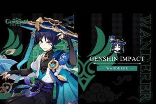 Шоппер эко-сумка Геншин Импакт Странник Genshin Impact Scaramouche 42 х 33 см двухсторонний 2863949109 фото
