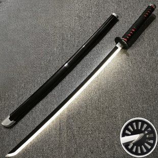 Катана Клинок, що розсікає демонів Танджиро Demon Slayer Tanjiro 103 см декоративна з підсвічуванням 2534047381 фото