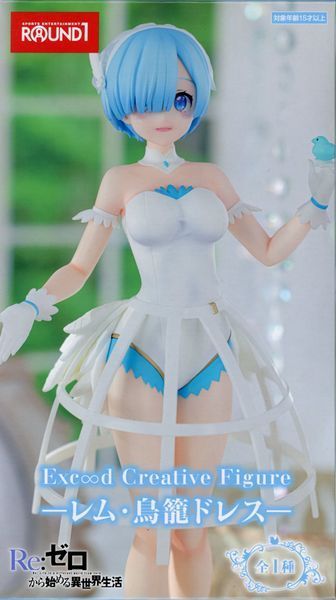 Фигурка Furyu Жизнь с нуля в альтернативном мире Рем Re:Zero Rem Birdcage Dress 22 см F RZ R BD1 22 F RZ R BD1 22 фото
