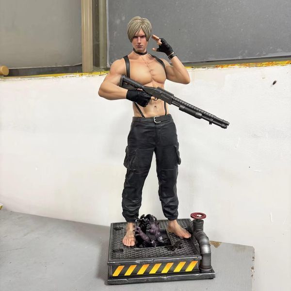 Фигурка Леон Скотт Кеннеди Обитель зла&nbsp;Resident Evil&nbsp;Leon S. Kennedy 32см 3017191142 фото
