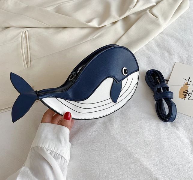 Сумка Кит whale 13х24 см 2914386410 фото