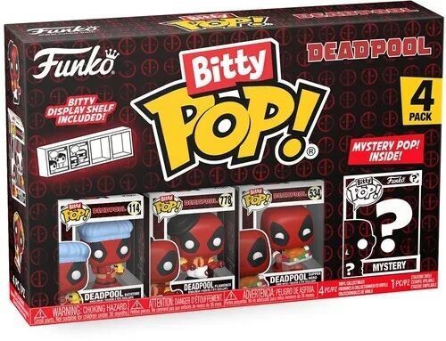 Набір Фігурок Bitty Pop Marvel Дедпул Deadpool 4 Pack 3 см BP D 4P BP D 4P фото