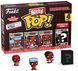 Набір Фігурок Bitty Pop Marvel Дедпул Deadpool 4 Pack 3 см BP D 4P BP D 4P фото 1