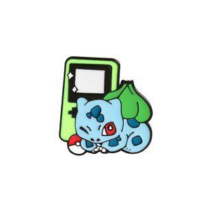 Значок Покемони Бульбазавр Pokemon Bulbasaur 3 см P PM B 01 P PM B 01 фото