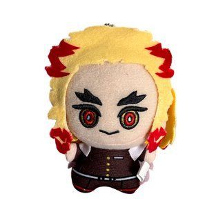 Мягкая игрушка брелок Клинок рассекающий демонов Шинджуро Ренгоку Demon Slayer Rengoku Shinjuro 12 см 2913750409 фото