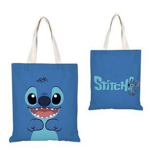 Шопер еко-сумка Ліло та Стіч Стіч Lilo and Stitch Stitch 38x35 см двосторонній 2933853560 фото
