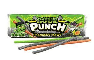 Кислі жувальні цукерки Sour Punch Halloween Frankenstraws 91 г 2797566674 фото