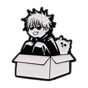 Значок Магічна битва Сатору Годжо Jujutsu Kaisen Satoru Gojo 3 см 2955366109 фото