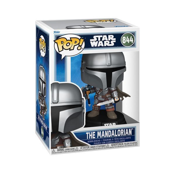 Фігурка Funko Pop Фанк Поп Star Wars The Mandalorian Зоряні війни Мандалорець 10 см FP SW TM 844 FP SW TM 844 фото