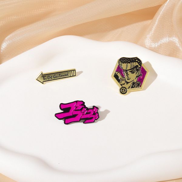 Значок Неймовірні пригоди ДжоДжо JoJo's Bizarre Adventure CH JJ BA 05 CH JJ BA 05 фото