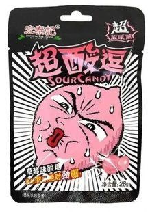 Кислые конфеты Hong Tai Kee Foods Клубника Sour Candy 28 г 3061778204 фото