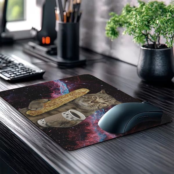 Килимок для миші GeekLand Мемний кіт Meme cat 240 x 200 x 2 мм MP Meme 01 MP Meme 01 фото
