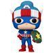 Фігурка Funko Pop Марвел Капітан Америка Marvel Holiday Captain America 10 см MH CA 1438 MH CA 1438 фото 2