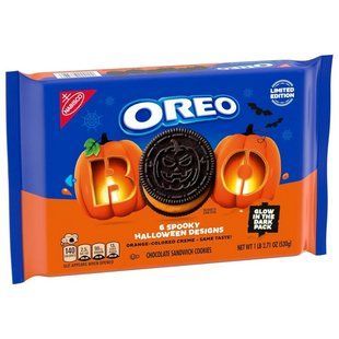 Печиво Oreo Halloween Boo Orange Creme 530 г 2796711099 фото