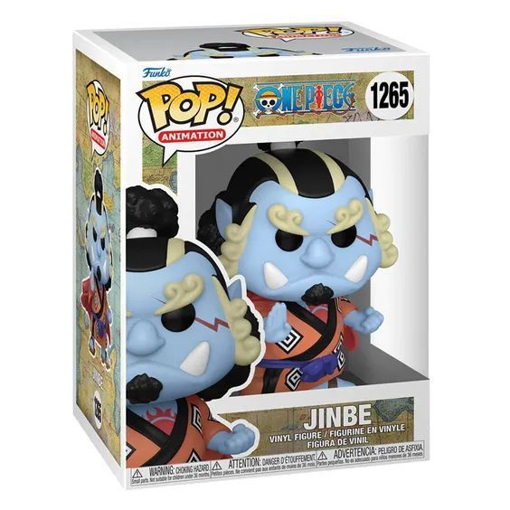 Фігурка Funko Pop Ван Піс Джимбей One Piece Jinbe 10 см FP OP J 1265 FP OP J 1265 фото