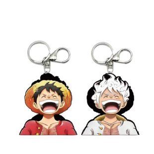 Брелок голографічний 3D Ван Піс Луффі One Piece Luffy 5 см 2930836247 фото