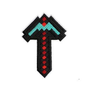 Нашивка текстильна з принтом Кірка Майнкрафт Minecraft 7*5см 2904506398 фото