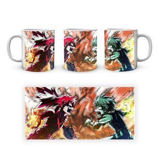 Кружка GeekLand&nbsp;Моя геройська академія My Hero Academia Бакуго та Деку у профіль Удар та вибух MHA 02.523 MHA 02.523 фото