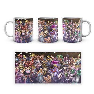Кружка GeekLand Неймовірні пригоди ДжоДжо JoJo's Bizarre Adventure Герої та лиходії ДжоДжо JJ 02.580 JJ 02.580 фото