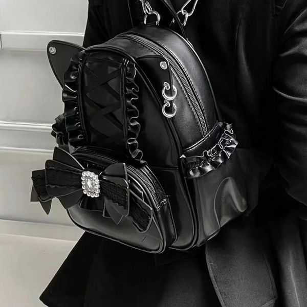Рюкзак в стилі Лоліта Рожевий Lolita&nbsp;Backpack Pink 25x20x9 см 2700922969 фото