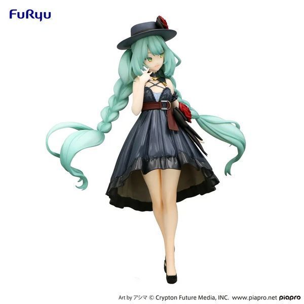 Фигурка FuRyu Вокалоид Хацунэ Мику Vocaloid Hatsune Miku Outing Dress 19 см F V HM OD 19 F V HM OD 19 фото