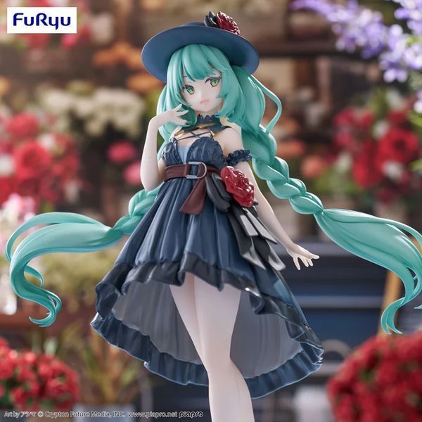 Фигурка FuRyu Вокалоид Хацунэ Мику Vocaloid Hatsune Miku Outing Dress 19 см F V HM OD 19 F V HM OD 19 фото