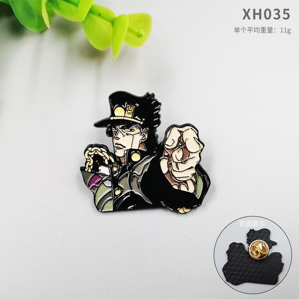 Значок Неймовірні пригоди ДжоДжо JoJo's Bizarre Adventure CH JJ BA 07 CH JJ BA 07 фото