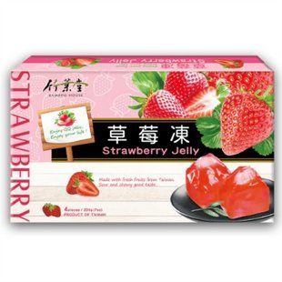 Желе Bamboo House Strawberry Jelly зі смаком полуниці 200г 29.09.2026 фото