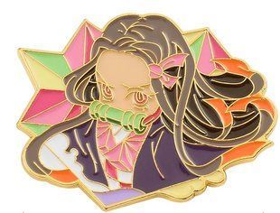 Значок Клинок Клинок, що розсікає демонів Незуко Камадо Demon Slayer Nezuko Kamado 3,5 см 2965926653 фото