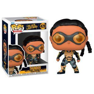 Фігурка Funko Pop Фанко Поп ДС Чорна Блискавка Грім DC Black Lightning Thunder 10 см DC BL T 428 DC BL T 428 фото