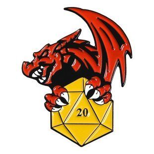 Значок Dungeons & Dragons Підземелля і дракони 3 см CH P DD 04 CH P DD 04 фото
