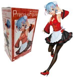 Фигурка Taito Rem Re Zero Рем Жизнь в альтернативном мире с нуля&nbsp;Prize Figure в красном RZ 22.116 WST anime RZ 22.116 фото