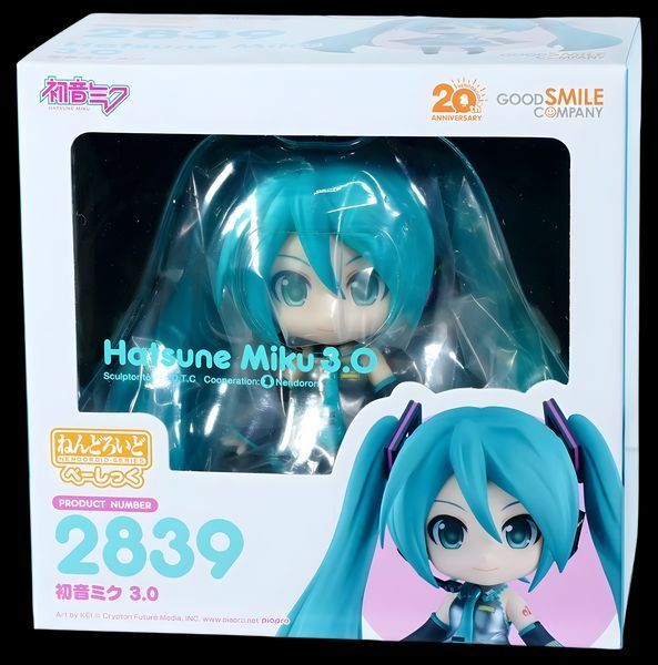 Фигурка Good Smile Company Nendoroid 3.0 2839 Вокалоид Хацунэ Мику Vocaloid Hatsune Miku 10 см 3149192558 фото