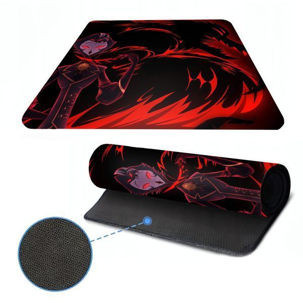 Коврик для мыши GeekLand Адский босс Helluva Boss 240 x 200 x 2 мм MP HB 01 MP HB 01 фото