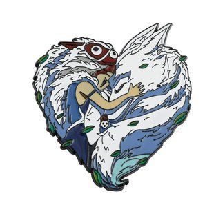 Значок пін Принцеса Мононоке Princess Mononoke 6 см 2957633364 фото