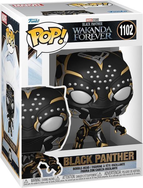 Фігурка Фанко Поп Марвел Чорна Пантера Funko Pop Marvel Black Panther 10 см M BP 1102 M BP 1102 фото