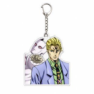 Брелок акриловий Неймовірні пригоди ДжоДжо Йошикаге Кіра JoJo's Bizarre Adventure Yoshikage Kira 5 см 3035683600 фото