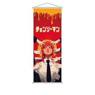 Гобелен Людина-бензопила Макіма Chainsaw Man Makima 70x25 см 2930757075 фото