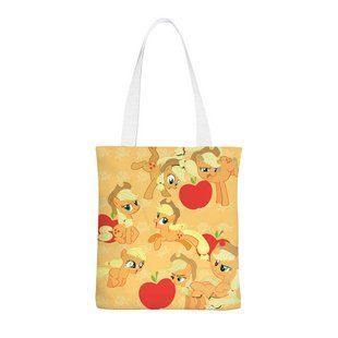 Шопер еко-сумка Мій маленький поні Еплджек My Little Pony Applejack 38x35 см двосторонній 2934004808 фото