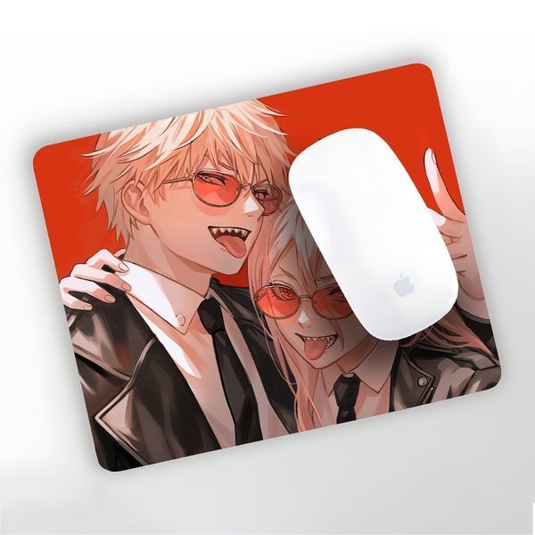 Килимок для миші GeekLand Людина Бензопила Chainsaw Man 240 x 200 x 2 мм MP CM 07 MP CM 07 фото