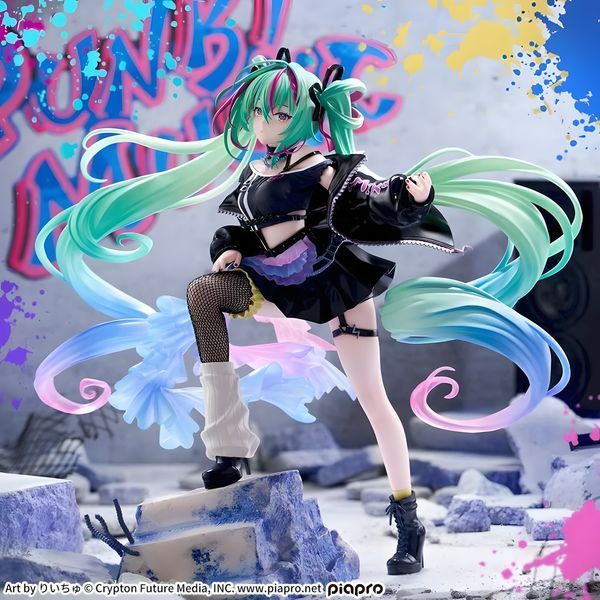 Фігурка SEGA FIGURIZM&alpha; Punk! Вокалоїд Хацуне Міку Vocaloid Hatsune Miku 20 см 3163992468 фото