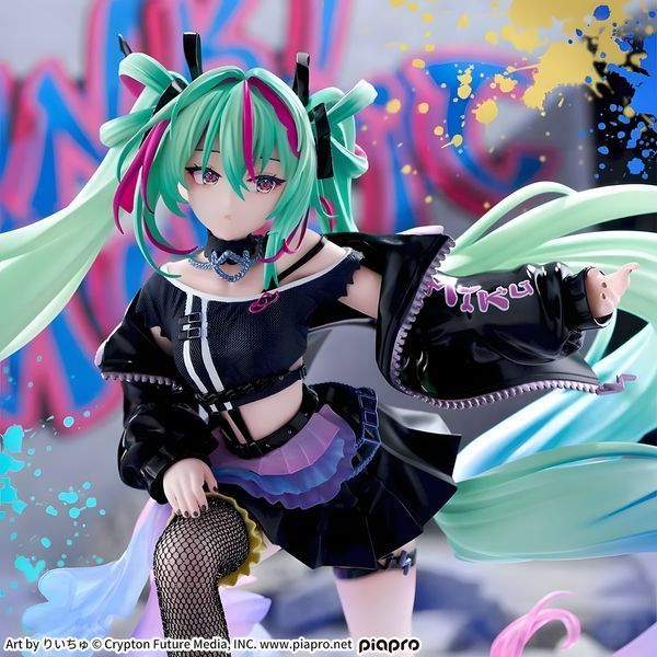Фігурка SEGA FIGURIZM&alpha; Punk! Вокалоїд Хацуне Міку Vocaloid Hatsune Miku 20 см 3163992468 фото